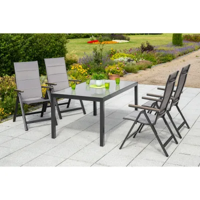 Merxx Trivero Set 5tlg. Tisch 150x90 cm