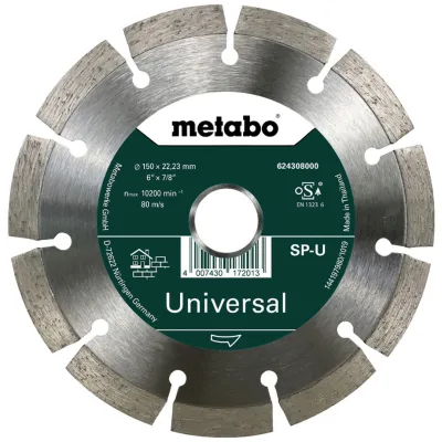 Metabo Diamanttrennscheibe - SP - U, 150x22,23 mm