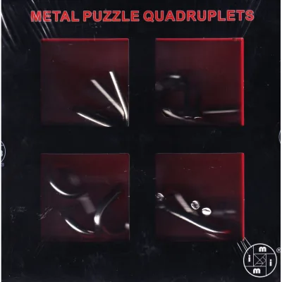 Metal Puzzle Quadruplets