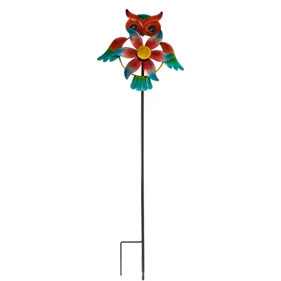 Metall-Gartenstecker mit Windspiel