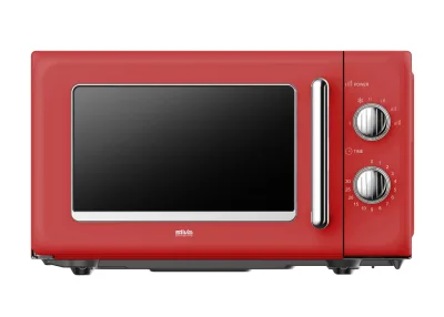 Mikrowelle, 700 W, 20 L, Rot