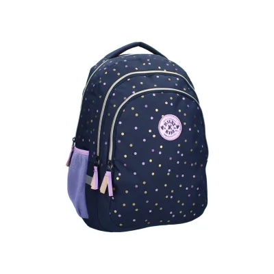 Milky Kiss Schulrucksack für Mädchen, Tagesrucksack Großes Hauptfach &