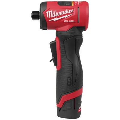 Milwaukee Akku-Geradschleifer, abgewinkelt M12FDGA2-522B, incl. 2x Akku 2,5 + 5 Ah, Ladegerät, Zubehör, Werkzeugtasche