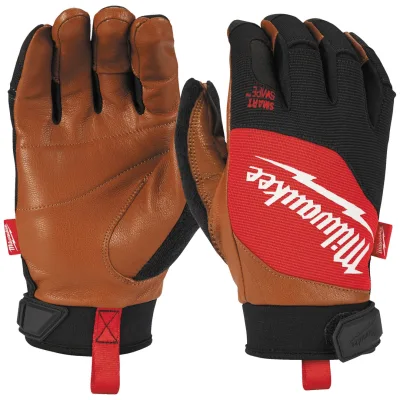 Milwaukee Arbeitshandschuh Leder Hybrid,