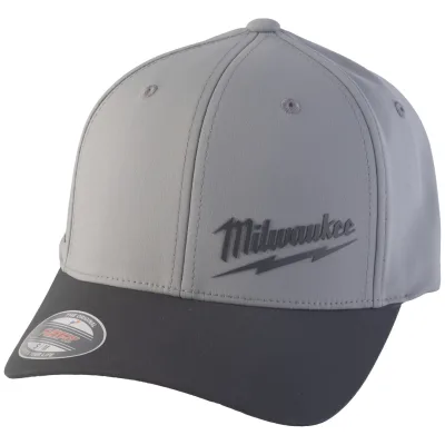 Milwaukee Baseball Kappe BCP mit UV-Schutz Gr. L / XL grau