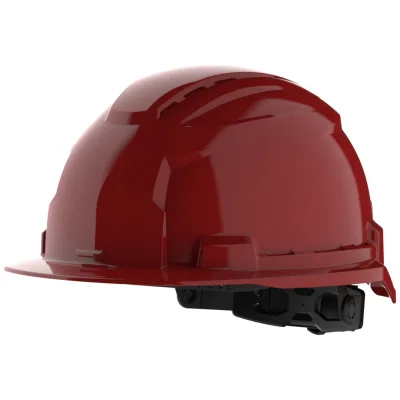 Milwaukee BOLT 100 Industrieschutzhelm belüftet rot