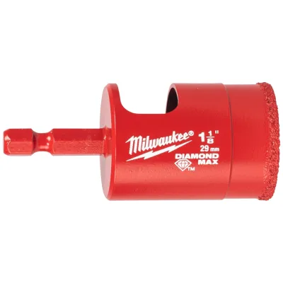 Milwaukee Diamantbohrer DIAMOND MAX 1/4 Hex 29 mm, Nassbohrer