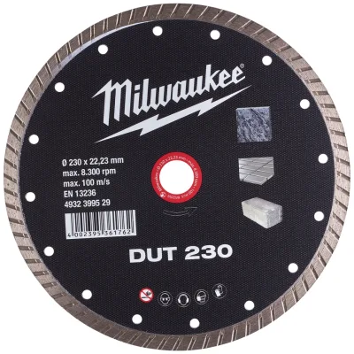 Milwaukee Diamanttrennscheibe DUT 230 mm Universal geschlossen