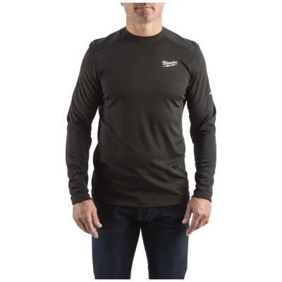 Milwaukee Funktions-Langarmshirt WWLS mit UV-Schutz Gr. 2XL schwarz