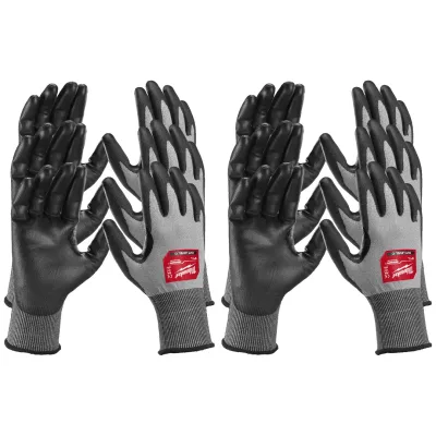 Milwaukee Hi-Dex Schnittschutzhandschuhe 4/D Gr. 11 schwarz/grau