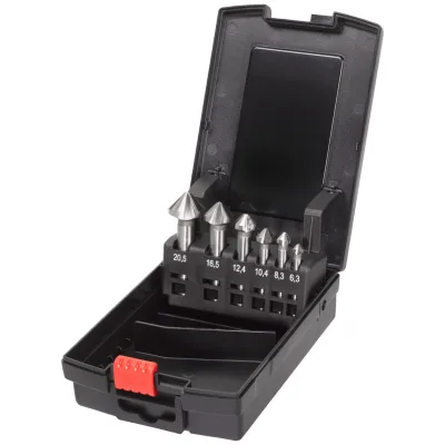 Milwaukee HSS-CO Kegelsenker 90° Rundschaft DIN 335C, HSS Co 6-tlg. Kassette