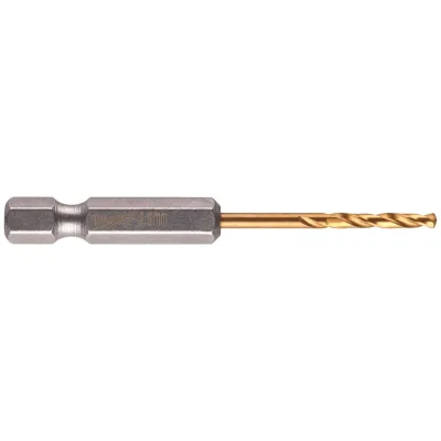 Milwaukee Metallbohrer SHOCKWAVE HSS-G TiN 2,5 mm (2 Stk.)