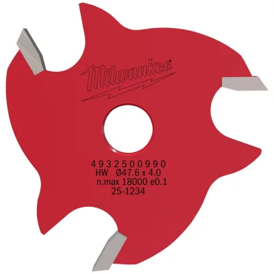 Milwaukee Scheibenfräser für 8 mm Schaft 4 mm