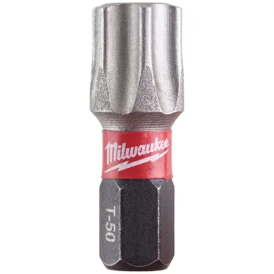 Milwaukee Schrauberbit SHOCKWAVE Gen II (15er Pack) T50 / 25 mm