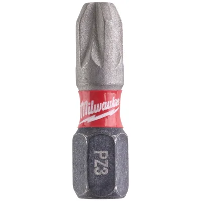 Milwaukee Schrauberbit SHOCKWAVE Gen II (25er Pack) PZ3 / 25 mm