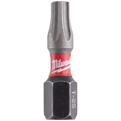 Milwaukee Schrauberbit SHOCKWAVE Gen II (25er Pack) T25 / 25 mm