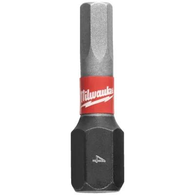 Milwaukee Schrauberbit SHOCKWAVE Gen II Hex 4 / 25 mm (2 Stk.)