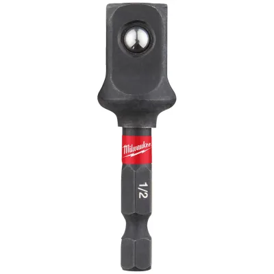 Milwaukee SHOCKWAVE Adapter 1/4Hex auf 1/2 Vierkant