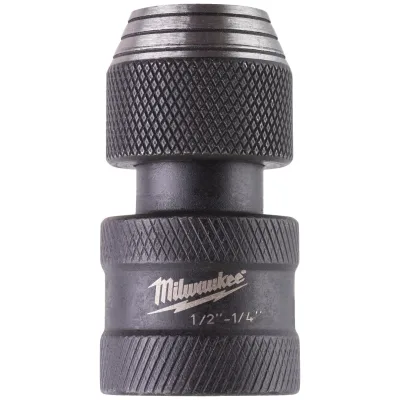 Milwaukee SHOCKWAVE Bitadapter 50 mm 1/2 Vierkant auf 1/4 Sechskant