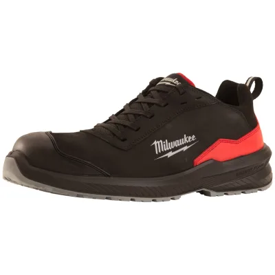 Milwaukee Sicherheitshalbschuh FLEXTRED S3S Gr. 45 schwarz/rot