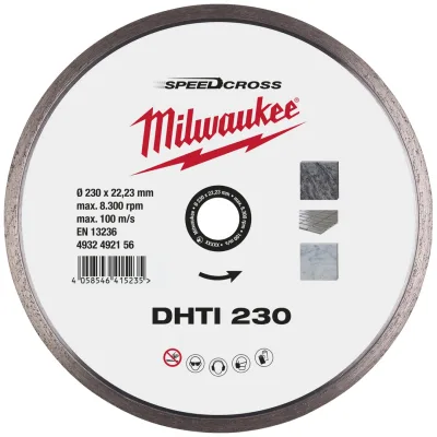 Milwaukee Speedcross Diamanttrennscheibe DHTi 230 mm