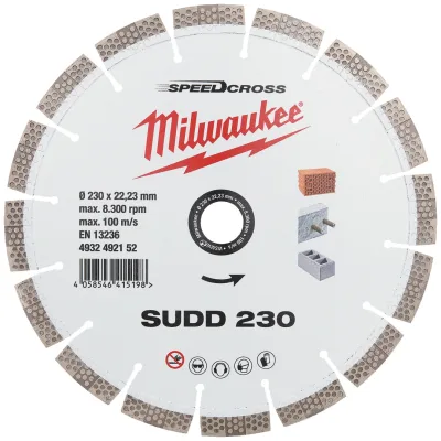 Milwaukee Speedcross Diamanttrennscheibe SUDD 230mm