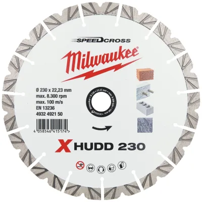 Milwaukee Speedcross Diamanttrennscheibe XHUDD 230mm