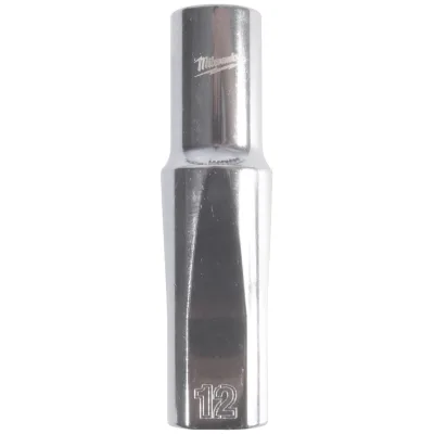 Milwaukee Steckschlüsseleinsatz 1/2, 12 mm, lang
