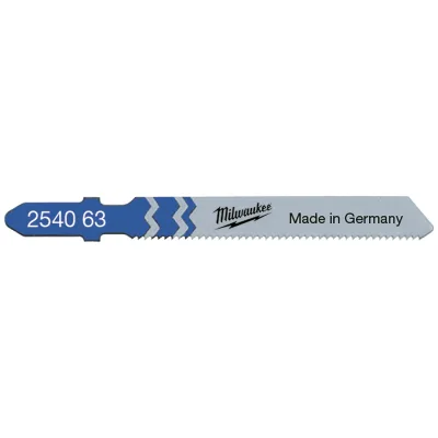 Milwaukee Stichsägeblatt Metall 55 x 1,2 mm T118A (25 Stk.)