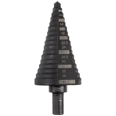 Milwaukee Stufenbohrer 6 bis 40,5 mm, 1,5-3 mm Stufen