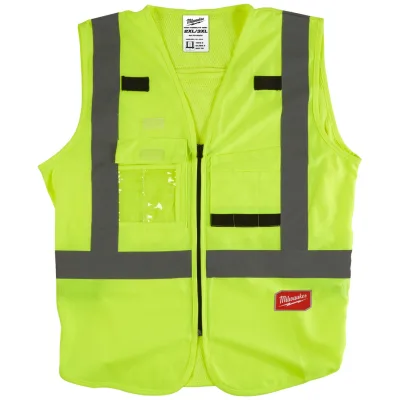 Milwaukee Warnschutzweste, Gr. 2XL-3XL gelb