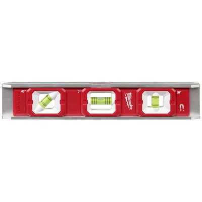 Milwaukee Wasserwaage Torpedo Base 45° 25 cm lang magnetisch