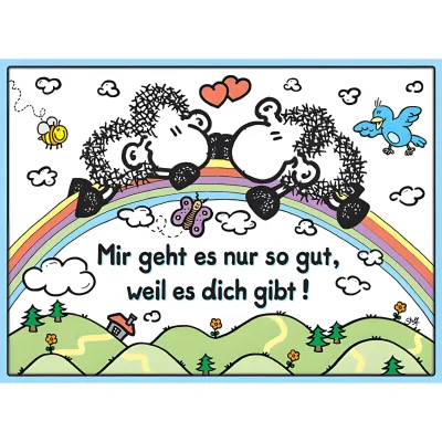 Mir geht es nur so gut, weil es dich gibt, 500 Teile Puzzle