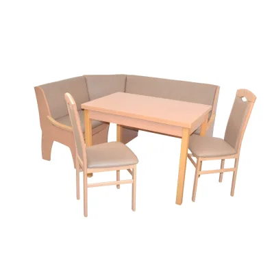 möbel direkt online 4tlg. Eckbankgruppe 125x165 cm Schenkelmaß