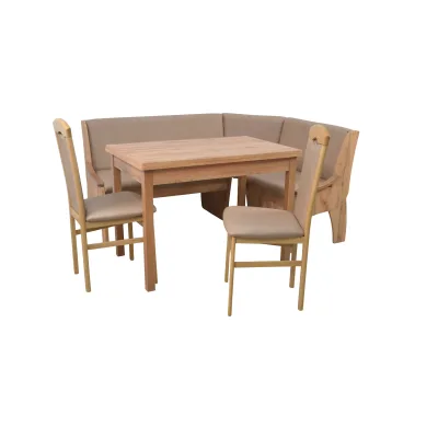 möbel direkt online 4tlg. Eckbankgruppe 125x165 cm Schenkelmaß