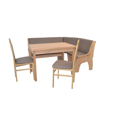 möbel direkt online 4tlg. Eckbankgruppe 125x165 cm Schenkelmaß