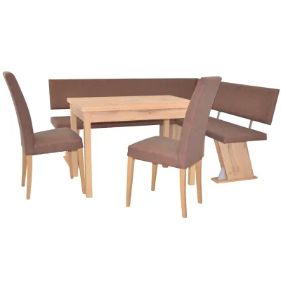 möbel direkt online 4tlg. Eckbankgruppe Schenkelmaß 150x182 cm