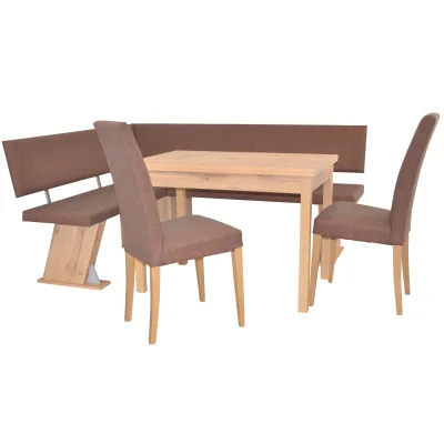 möbel direkt online 4tlg. Eckbankgruppe Schenkelmaß 150x182 cm