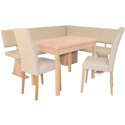 möbel direkt online 4tlg. Eckbankgruppe Schenkelmaß 150x182 cm