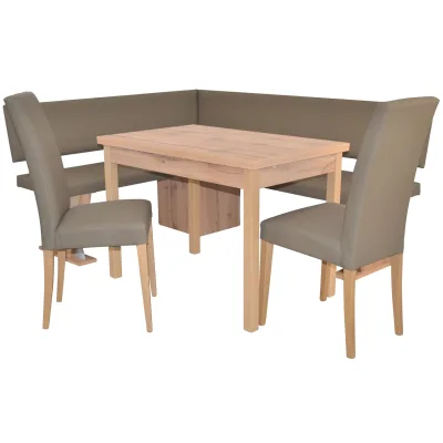möbel direkt online 4tlg. Eckbankgruppe Schenkelmaß 150x182 cm