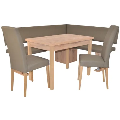 möbel direkt online 4tlg. Eckbankgruppe Schenkelmaß 150x182 cm
