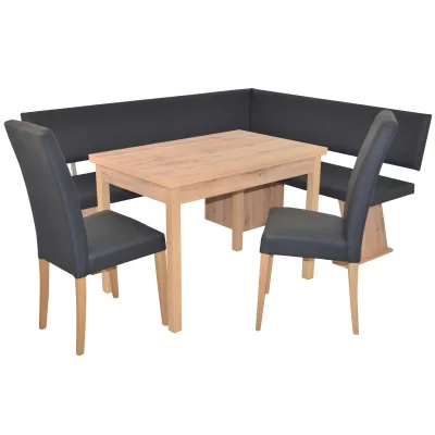 möbel direkt online 4tlg. Eckbankgruppe Schenkelmaß 150x182 cm