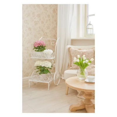 möbel direkt online Blumenständer ROSI cremeweiß