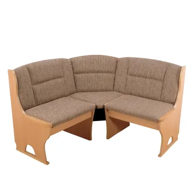 möbel direkt online Eckbank 125x125 cm Madrid Buche