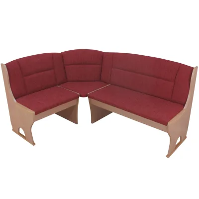 möbel direkt online Eckbank 125x165 cm Truheneckbank Buche