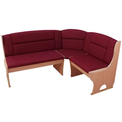möbel direkt online Eckbank 125x165 cm Truheneckbank Buche