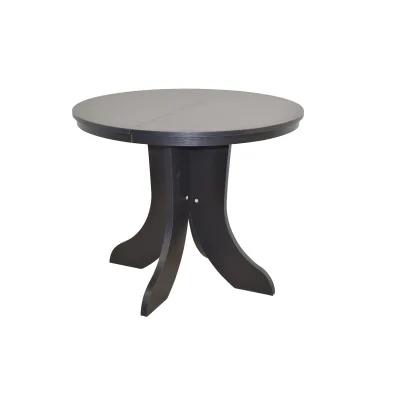 möbel direkt online Esstisch 90-130 cm Mascha ausziehbar schwarz