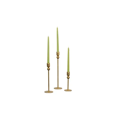 möbel direkt online Kerzenständer 3tlg. 3er-Set goldfarben