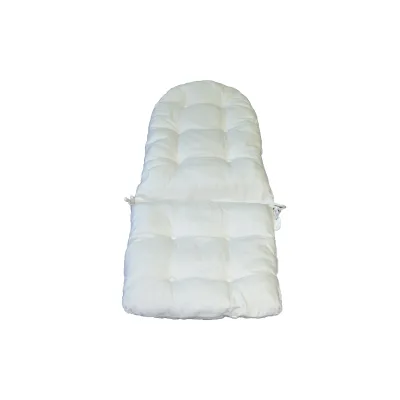 möbel direkt online Kissenauflage für Schaukelstuhl Schaukelstuhlauflage vanille-cremefarben