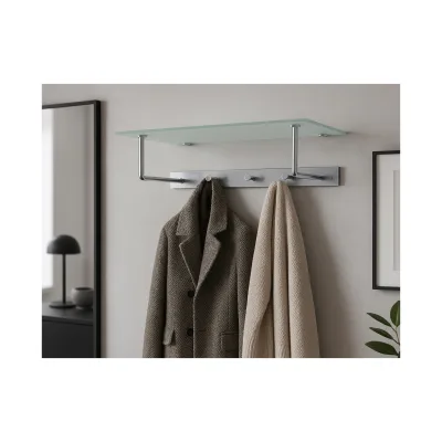 möbel direkt online Metallgarderobe "Catalina" alufarben